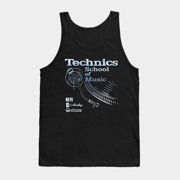 deejay shirt Tank Top by retroracing